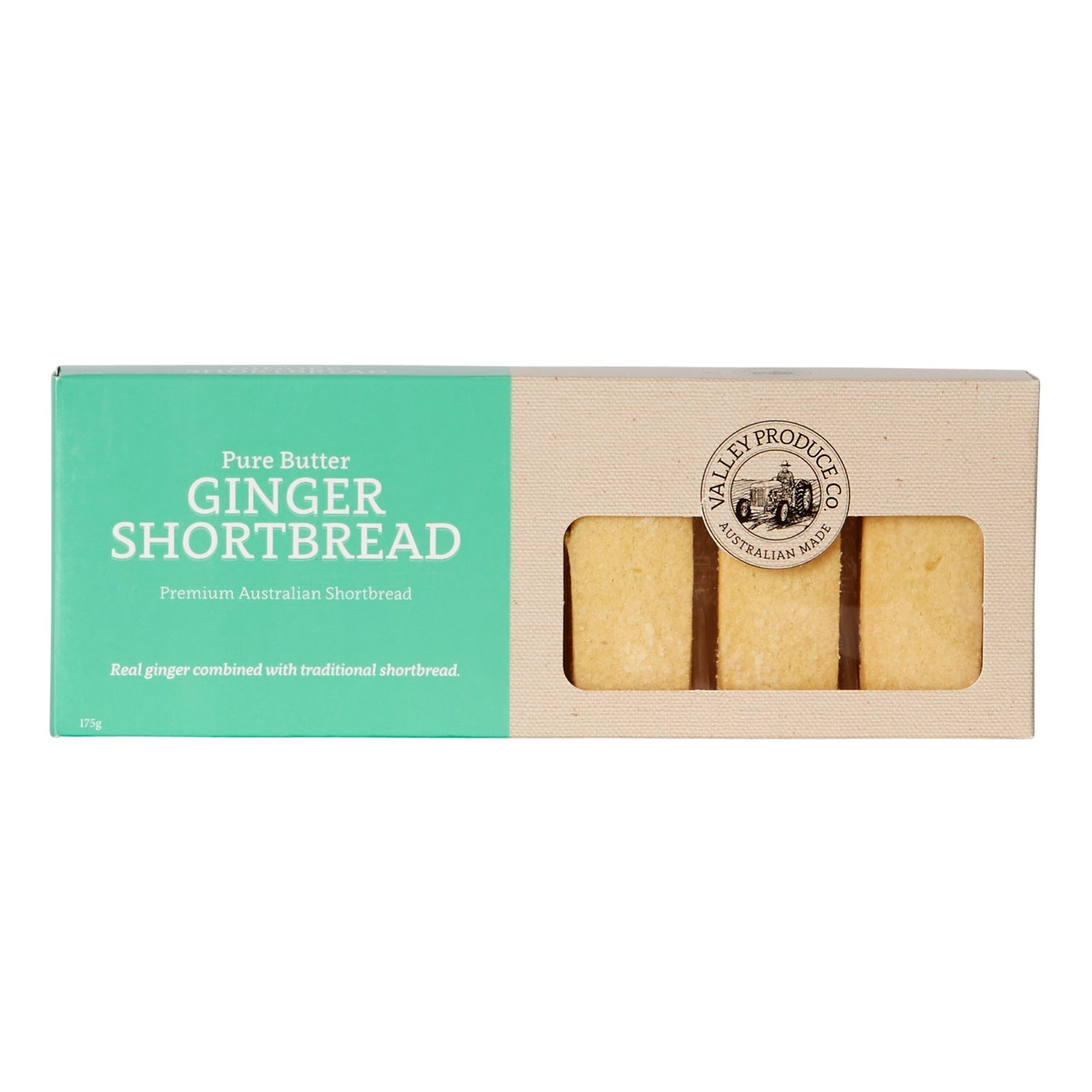 VPC Shortbread Ginger 175g