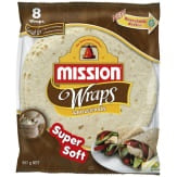 Mission Wraps Wholemeal 8pk