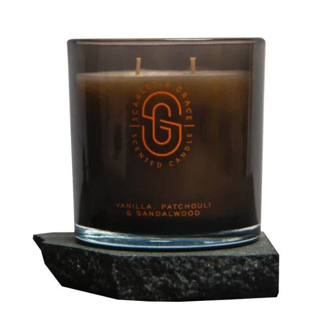 380G Candle - Vanilla, Patchouli & Sandalwood