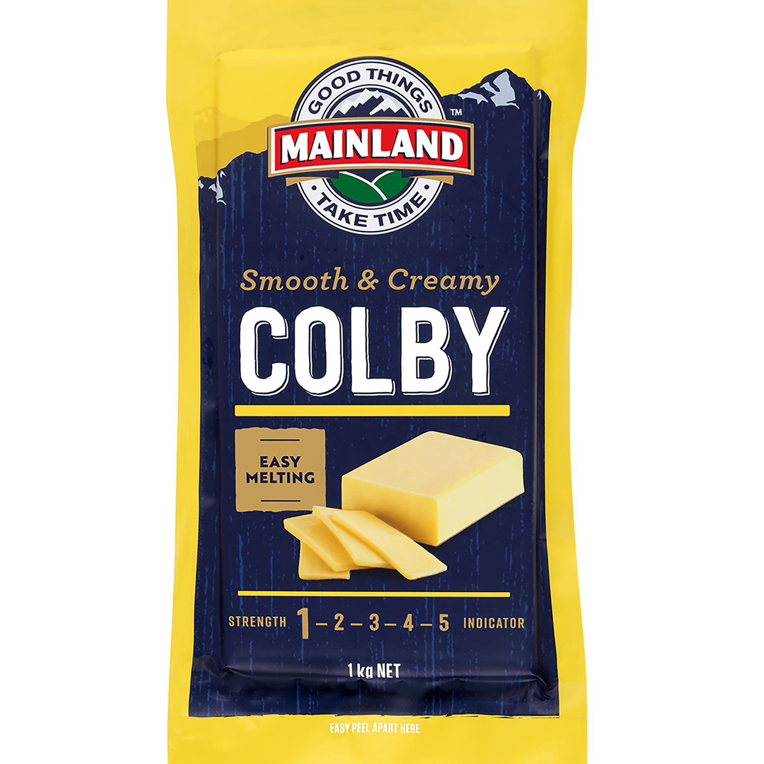 Mainland Colby Cheese Block 500g