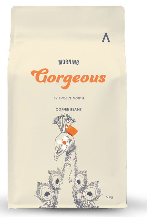 #Morning Gorgeous Whole Roast Coffee Beans 500g