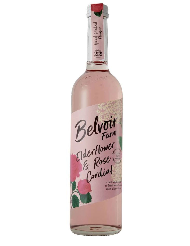 Belvoir Farms Elderflower & Rose Cordial - 500mL