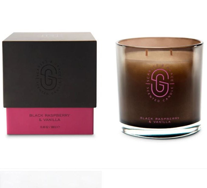 380G Candle - Black Raspberry & Vanilla