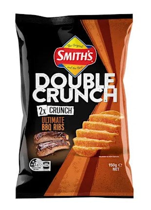 Smiths Double Crunch Ultimate BBQ Ribs 150g