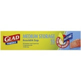 Glad Medium Storage Ziplock Bag 15pk