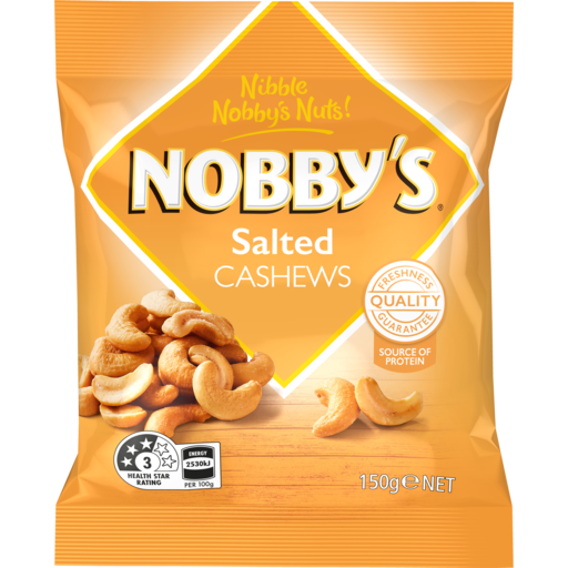 #Nobby's Salted Cashews 150g