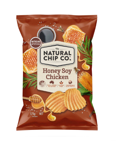 #The Natural Chip Co Honey Soy Chicken 175g