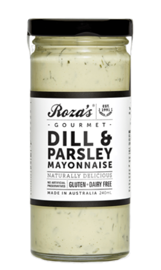 Rozas Gourmet Mayonaise Dill & Parsley 240ml