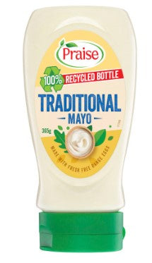 Praise Mayonnaise Traditional Squeeze 490g