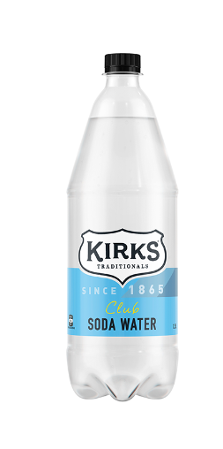 Kirks Club Soda Water 1.25L