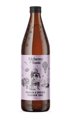 Alchemy & Tonic Rhubarb & Smashed Mandarin Tonic Water 600ml