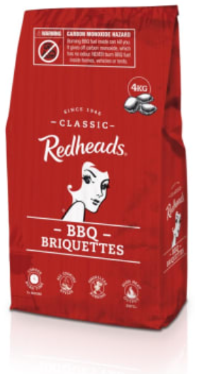 Redheads BBQ Briquettes 4 kg
