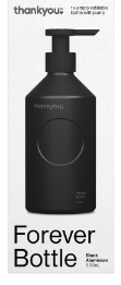 Thankyou Forever Bottle  Black Aluminium500ml