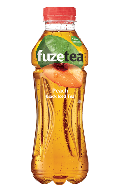 Fuze Tea Peach & Black Iced Tea 500mL