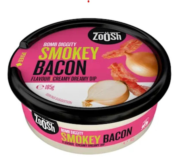 Zoosh dip onion and bacon 185g