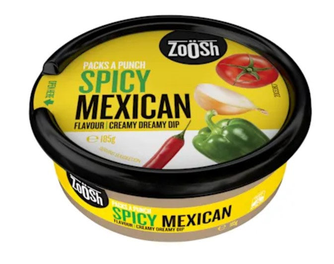 Zoosh dip spicy mexican 185g