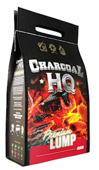 Charcoal HQ Premium BBQ Grade Lump Charcoal 4 kg