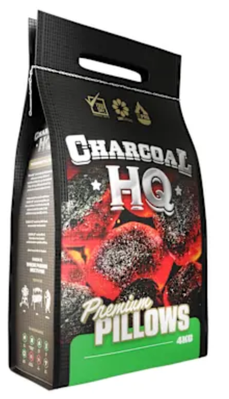 Charcoal HQ Premium Pillows BBQ Charcoal 4kg
