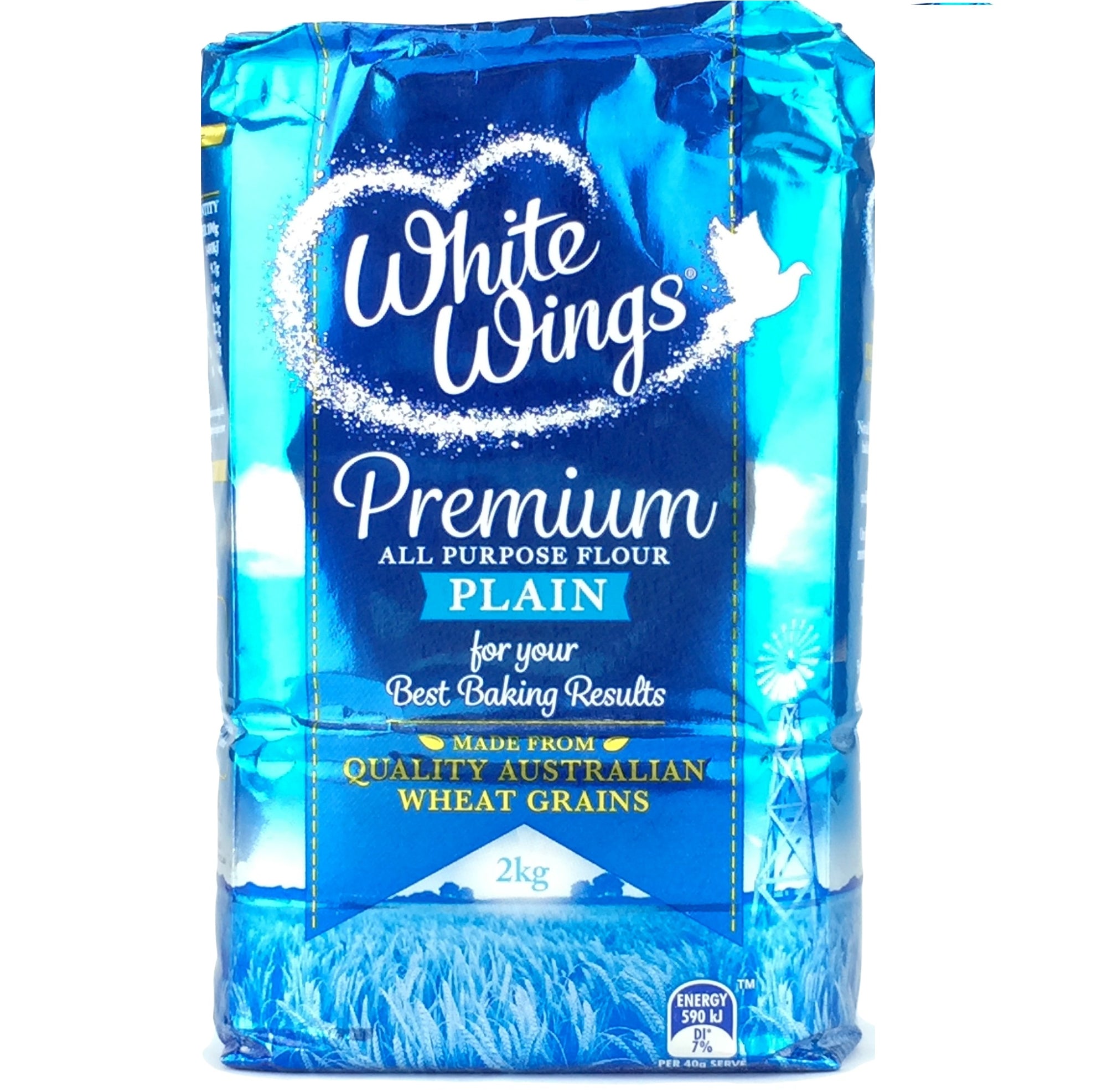 White Wings Flour Plain 1kg