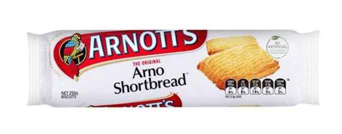 Arnotts Arno Shortbread 250g