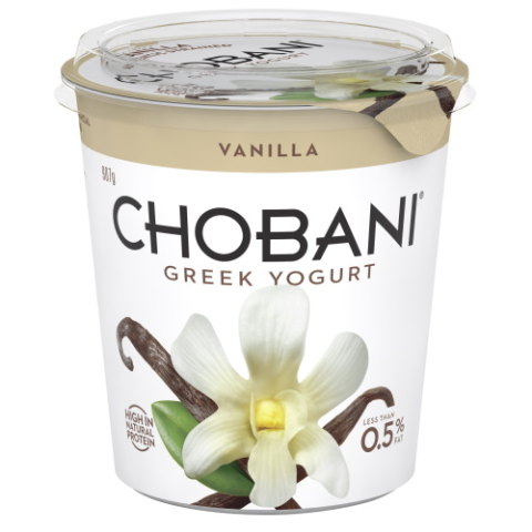 Chobani Yoghurt Vanilla 907g