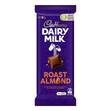 Cadbury Block 180g -  Roast Almond