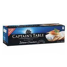 Captain's Table Classic Water Crackers 125g