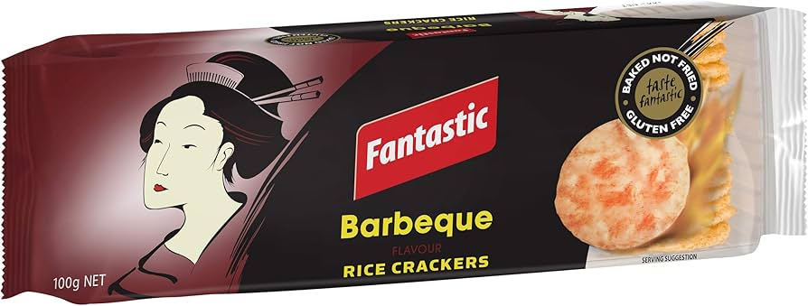 Fantastic Rice Crackers - Barbeque Chicken 100g