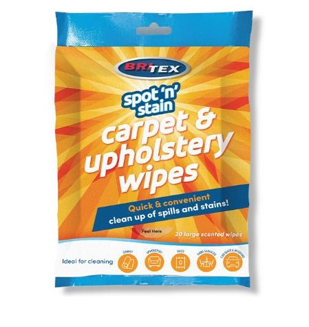 Britex Carpet & Upholstery Wipes