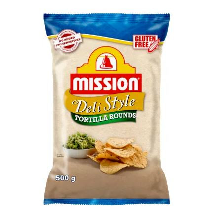 Mission Deli Style Chips Round 500g