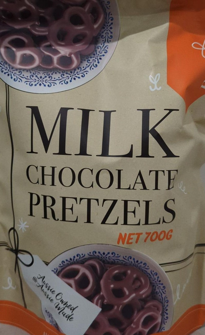 Milk Chocolate Pretzels 700g