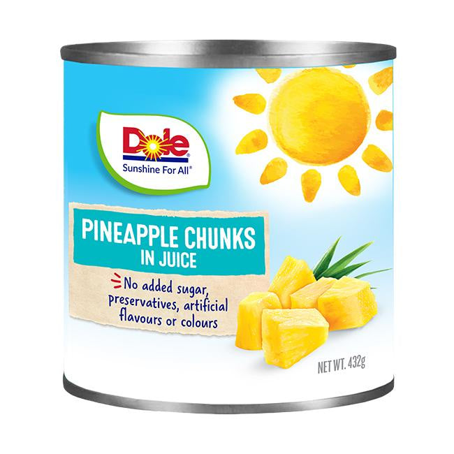 Dole Pineapple Chunks in Juice 432g