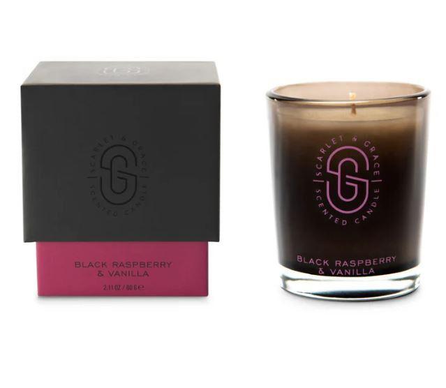 60G Candle - Black Raspberry & Vanilla