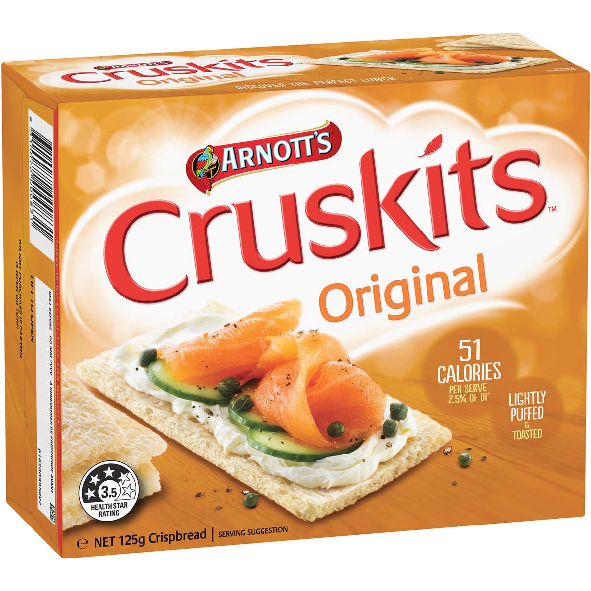 Arnott's Cruskits Original 125g