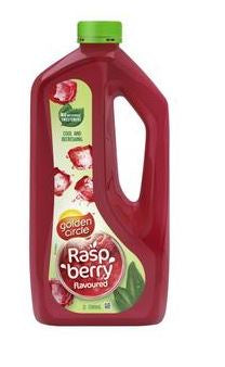 Golden Circle Raspberry Flavoured Cordial 2L