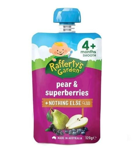 Rafferty's Garden Pear & Superberry 120g