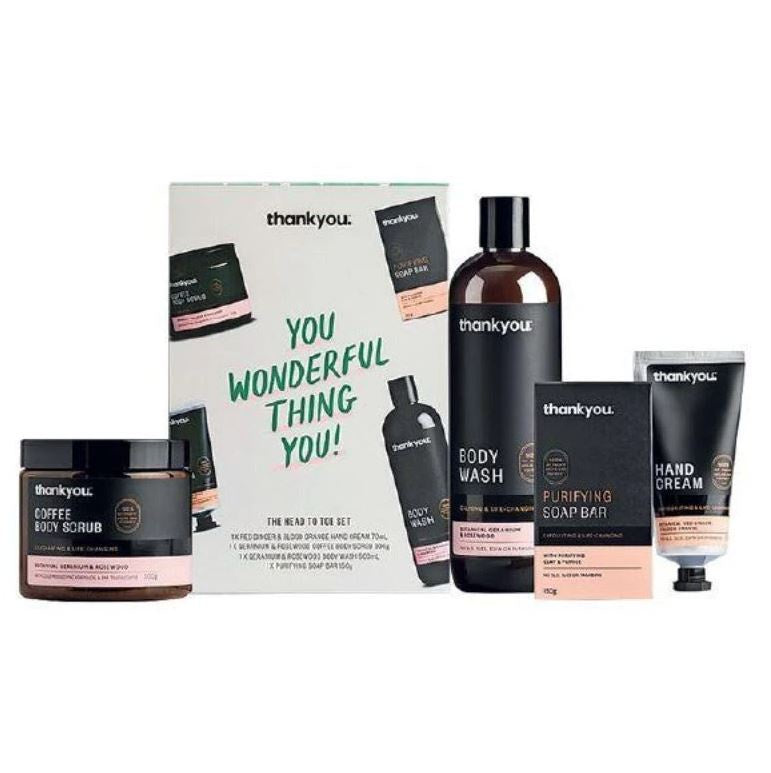 Thank You The Head to Toe Gift Set (4 items)