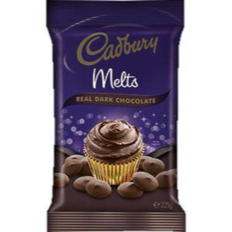 Cadbury Baking Choc Melts Dark 225g