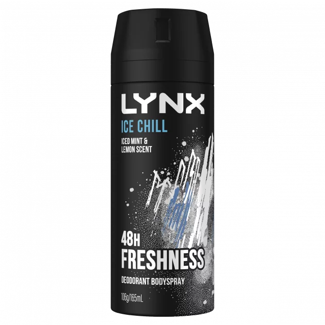 Lynx Deodorant Body Spray - Ice Chill 165g