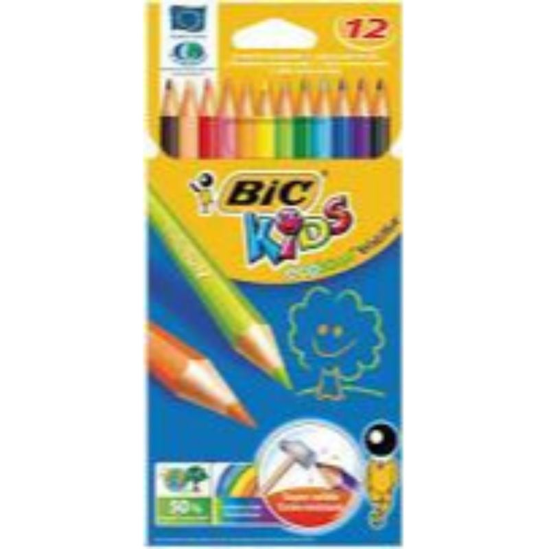 BIC Kids Coloured Pencils 12pk