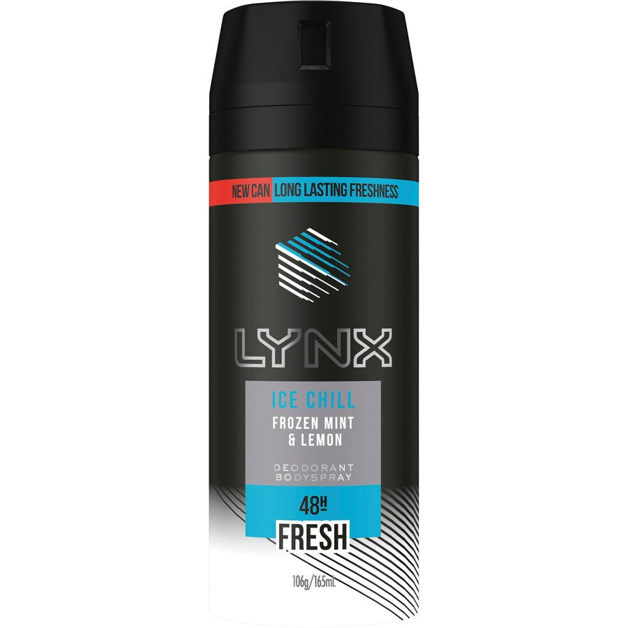 Lynx Deodorant Body Spray - Ice Chill 165g