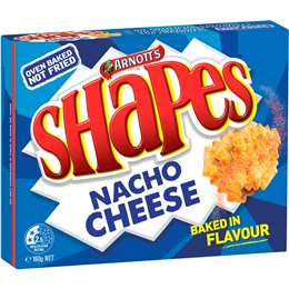 Arnotts Shapes - Nacho Cheese 160g