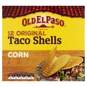 Old El Paso Taco Shells 12pk 135g