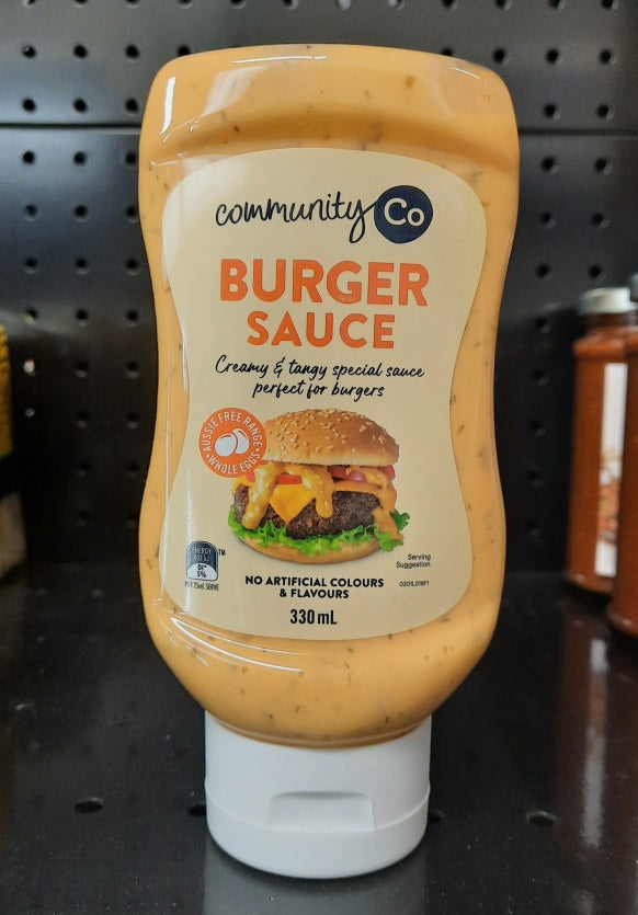 Community Co Burger Sauce 330ml