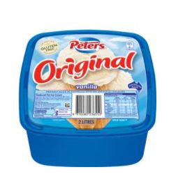 Peters Original Vanilla Ice Cream 2L