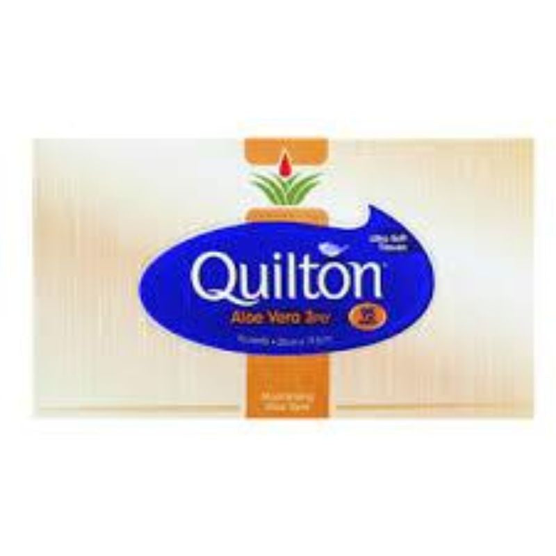 Quilton 3ply Aloe Vera Facial Tissues - 95pk