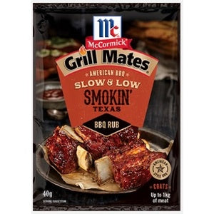 McCormick Grill Mates Texas Smokin BBQ Rub 40g