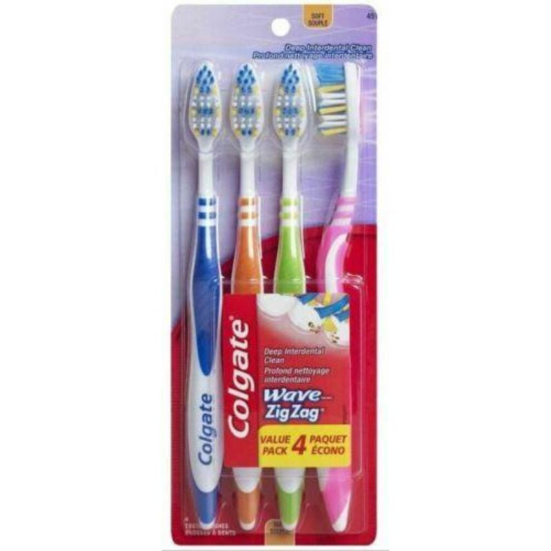 Colgate Toothbrush Zig Zag Soft 3pack