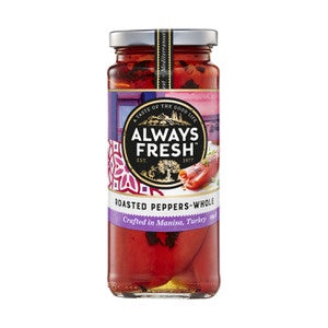 Always Fresh Roasted Whole Red Pepper 330g