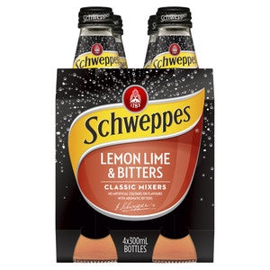 Schweppes 4x300ml-Lemon Lime & Bitters